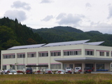 岩手県立山田病院屋上設置40kw三菱電機